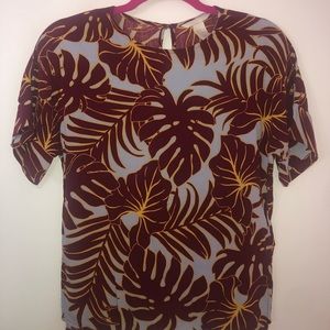 H&M Lightweight Floral Blouse